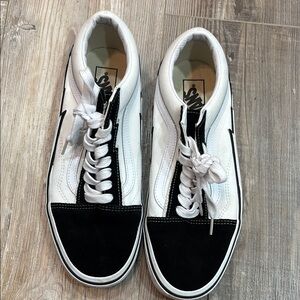Vans Black and White Old Skool Sneakers